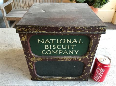 national biscuit company metal box|National Biscuit Company Display for sale .